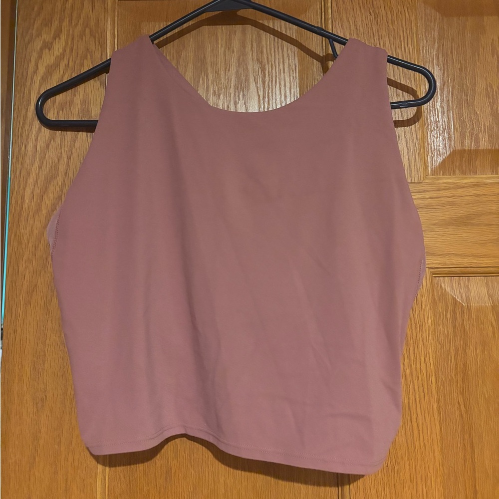 Avia Mauve Workout Crop Top